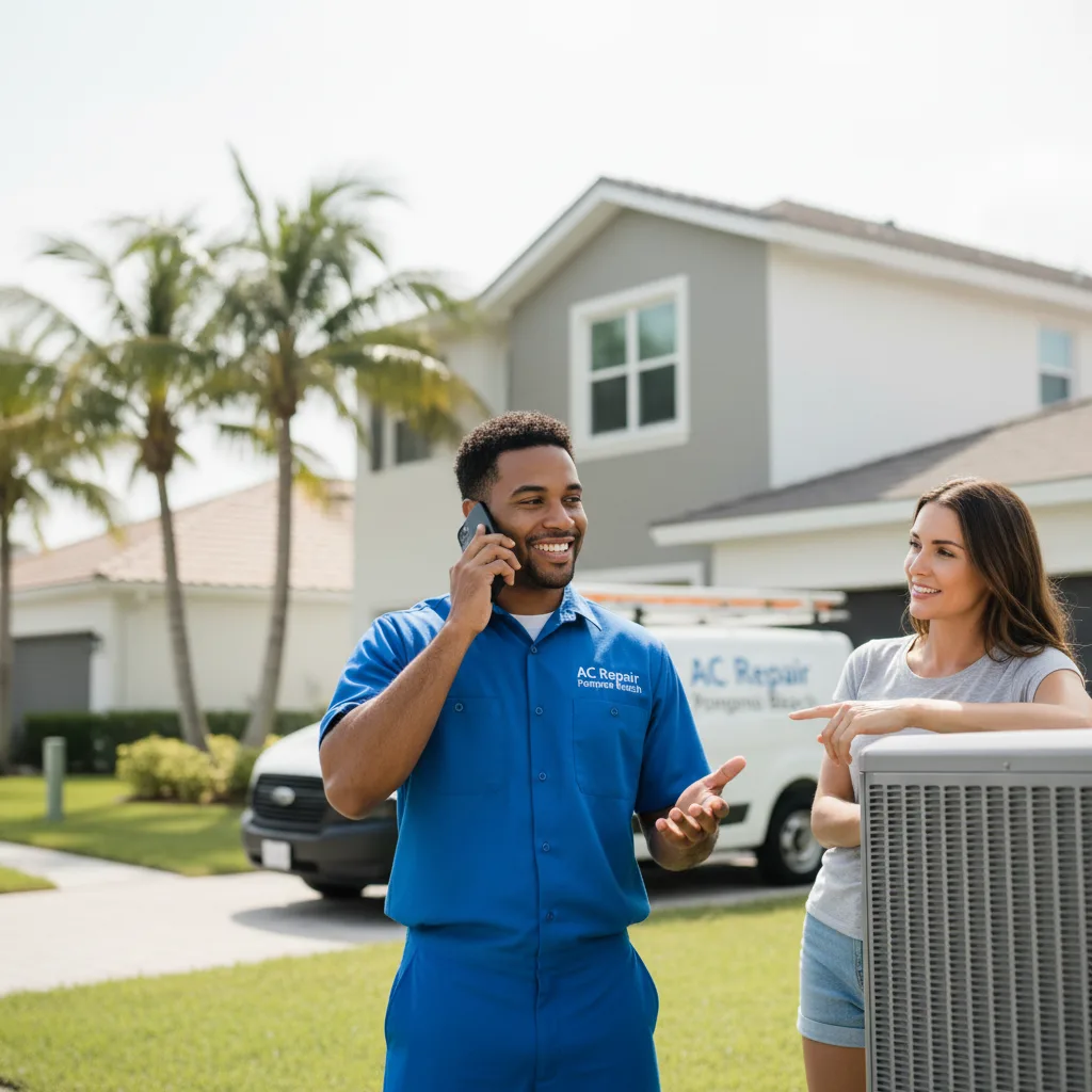 AC Repair Pompano Beach customer support in St. Johns